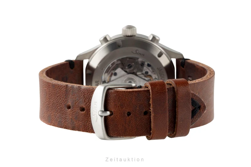Sinn Jagduhr 3006 chronograph steel automatic men's watch 3006.011 LP: 4950EUR [2605393]