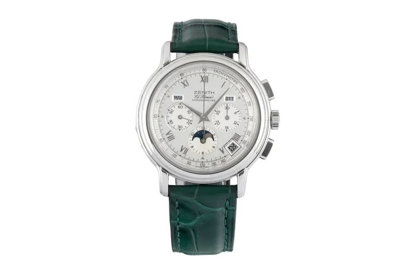 Zenith Chronomaster chronograph steel automatic men's watch 01 0240 410 [2604584]