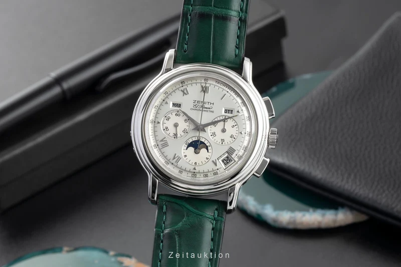 Zenith Chronomaster chronograph steel automatic men's watch 01 0240 410 [2604584]