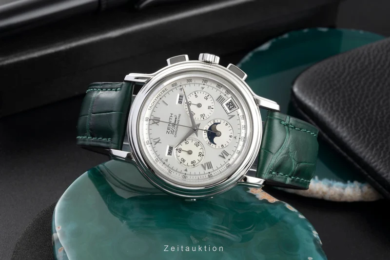 Zenith Chronomaster chronograph steel automatic men's watch 01 0240 410 [2604584]