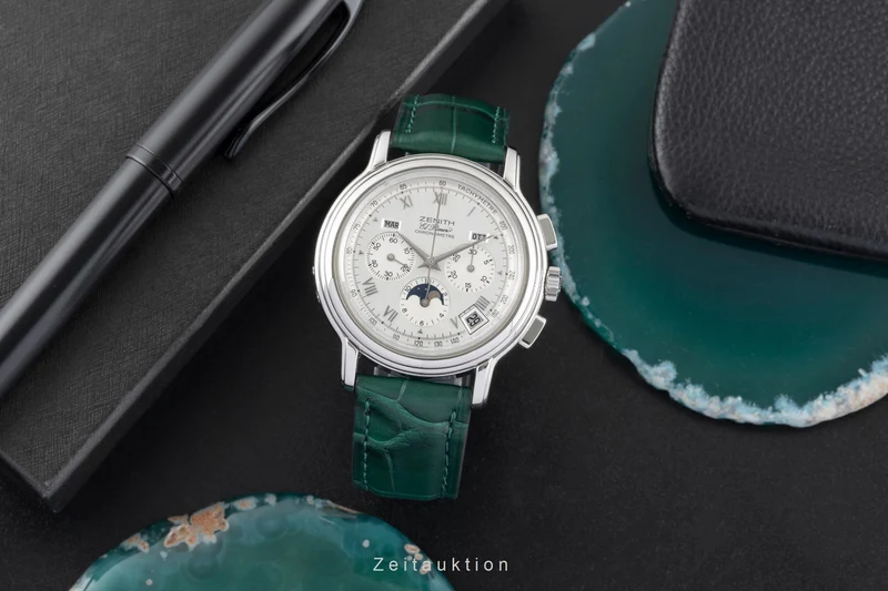 Zenith Chronomaster chronograph steel automatic men's watch 01 0240 410 [2604584]
