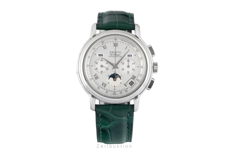 Zenith Chronomaster chronograph steel automatic men's watch 01 0240 410 [2604584]