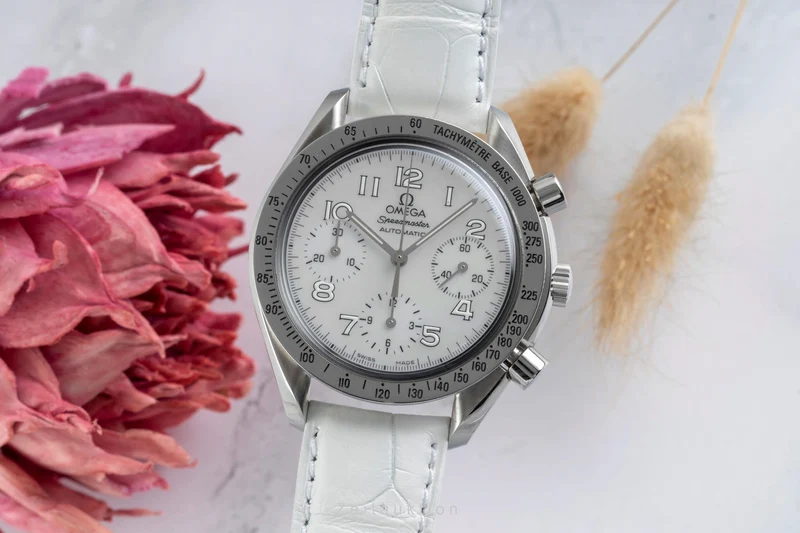 Omega Speedmaster chronograph steel automatic men's watch 3802.70.56 [2605226]