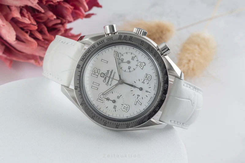 Omega Speedmaster chronograph steel automatic men's watch 3802.70.56 [2605226]