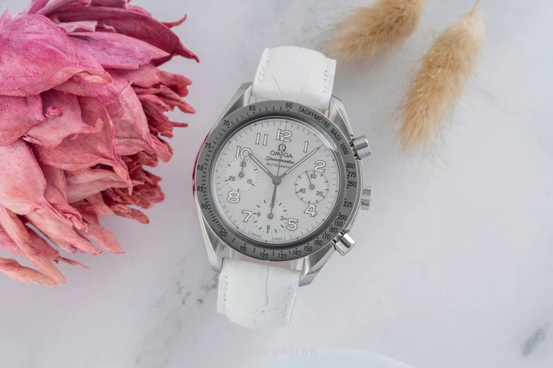 Omega Speedmaster chronograph steel automatic men's watch 3802.70.56 [2605226]