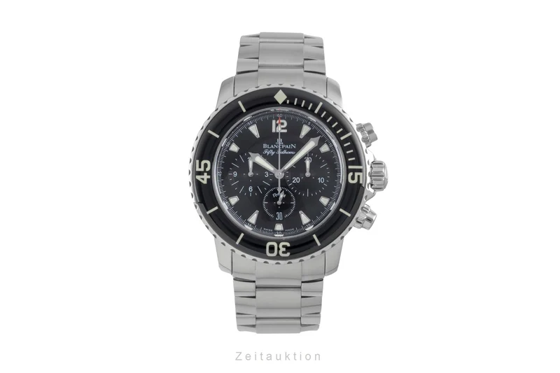 Blancpain Fifty Fathoms chronograph steel automatic men's watch 5085F-1130 LP: 23600EUR [2604272]