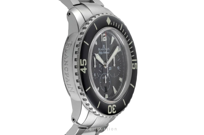 Blancpain Fifty Fathoms chronograph steel automatic men's watch 5085F-1130 LP: 23600EUR [2604272]