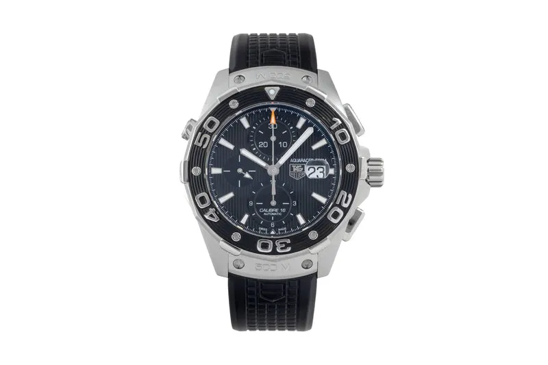 Tag Heuer Aquaracer chronograph steel automatic men's watch CAJ2110 [2605232]