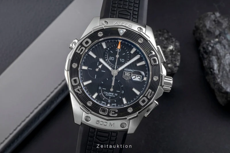 Tag Heuer Aquaracer chronograph steel automatic men's watch CAJ2110 [2605232]