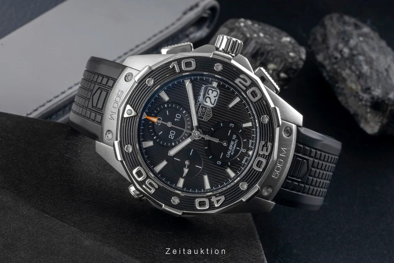 Tag Heuer Aquaracer chronograph steel automatic men's watch CAJ2110 [2605232]