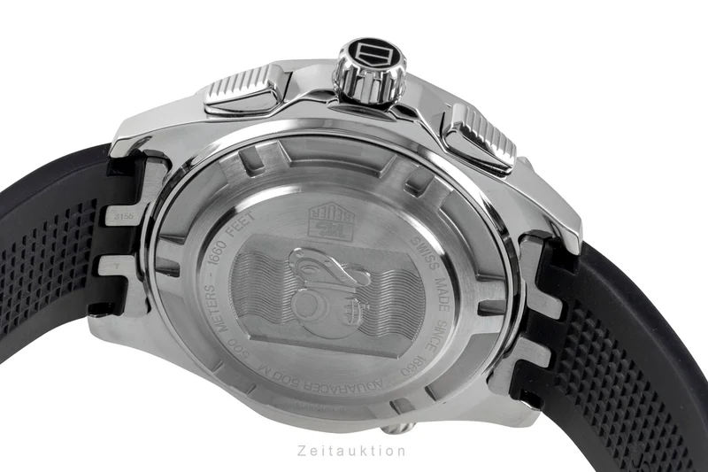 Tag Heuer Aquaracer chronograph steel automatic men's watch CAJ2110 [2605232]