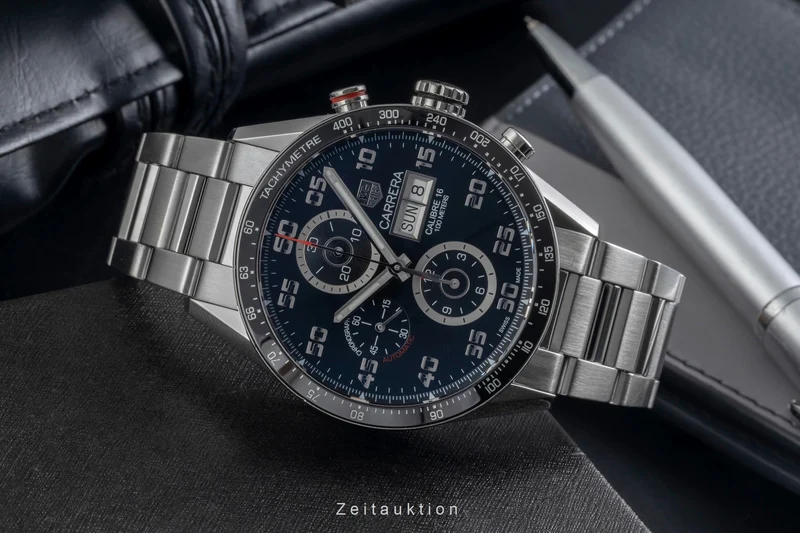 Tag Heuer Carrera chronograph steel automatic men's watch CV2A1R [2605068]