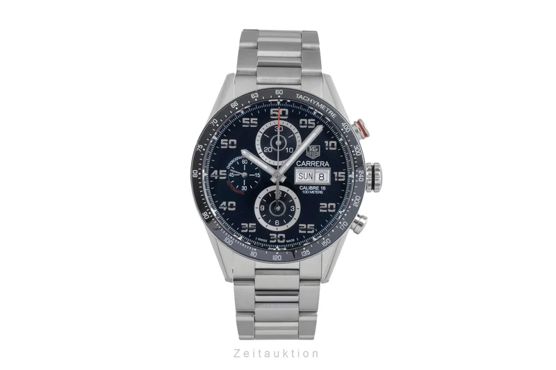 Tag Heuer Carrera chronograph steel automatic men's watch CV2A1R [2605068]