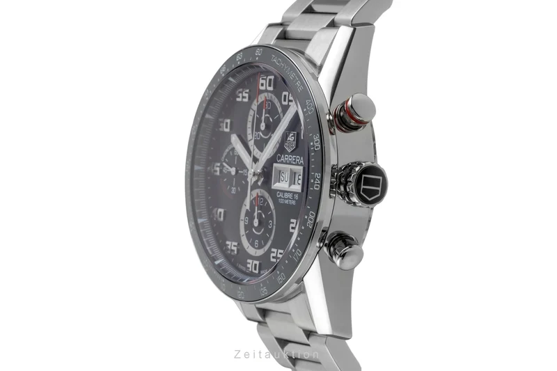 Tag Heuer Carrera chronograph steel automatic men's watch CV2A1R [2605068]