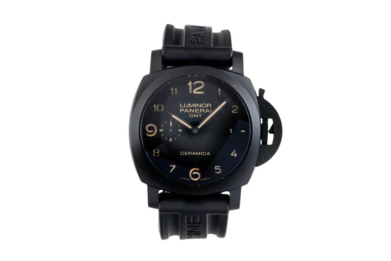 Panerai Luminor GMT ceramic / titanium automatic men's watch PAM00441 [2605347]