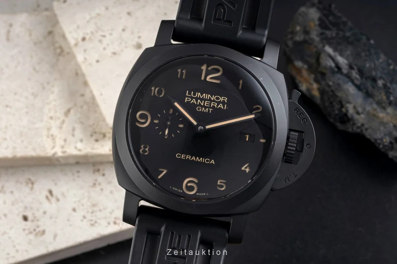 Panerai Luminor GMT ceramic / titanium automatic men's watch PAM00441 [2605347]