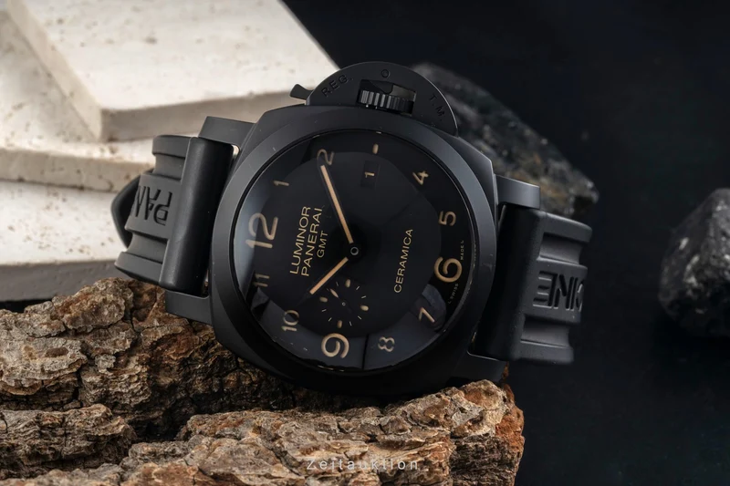 Panerai Luminor GMT ceramic / titanium automatic men's watch PAM00441 [2605347]