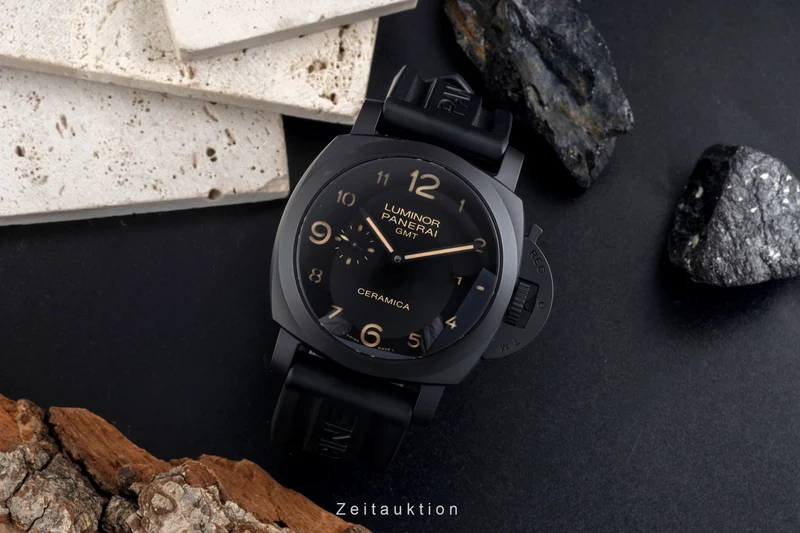 Panerai Luminor GMT ceramic / titanium automatic men's watch PAM00441 [2605347]