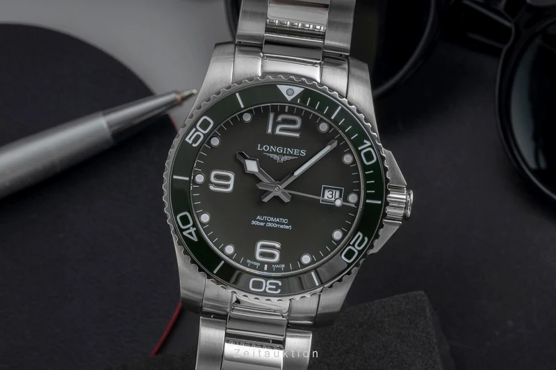 Longines Hydro Conquest steel automatic men's watch L3.781.4.06.6 [2605278]
