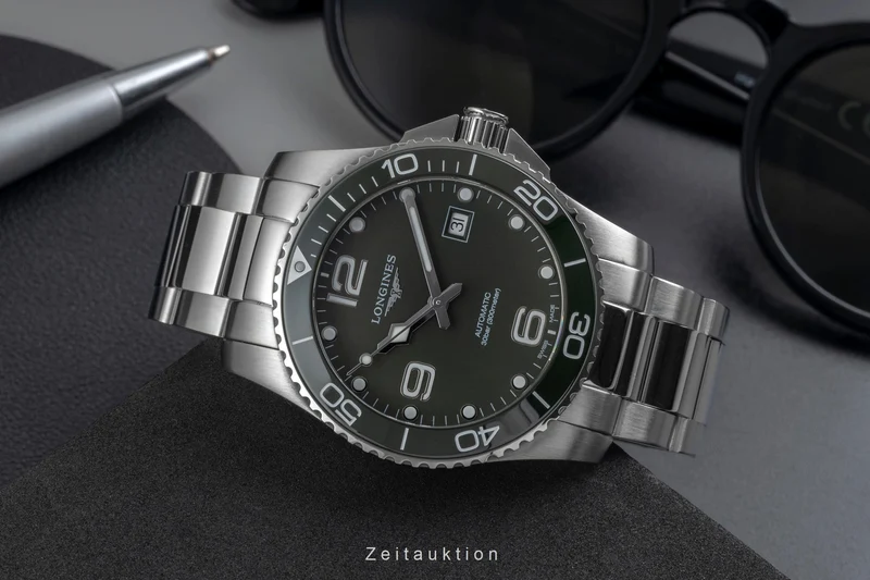 Longines Hydro Conquest steel automatic men's watch L3.781.4.06.6 [2605278]