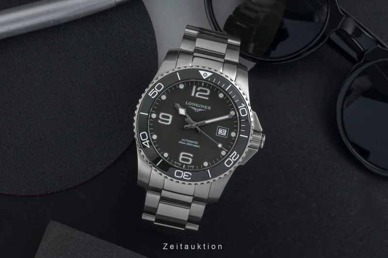 Longines Hydro Conquest steel automatic men's watch L3.781.4.06.6 [2605278]