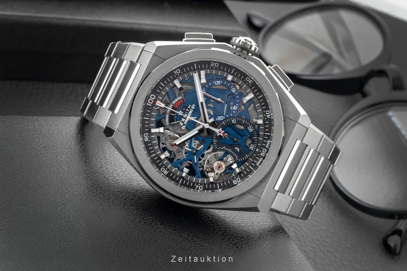 Zenith Defy chronograph titanium automatic men's watch 95.9002.9004/78.M9000 LP: 15100EUR [2605116]
