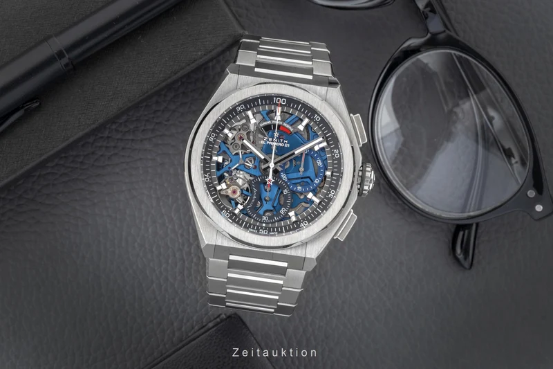 Zenith Defy chronograph titanium automatic men's watch 95.9002.9004/78.M9000 LP: 15100EUR [2605116]