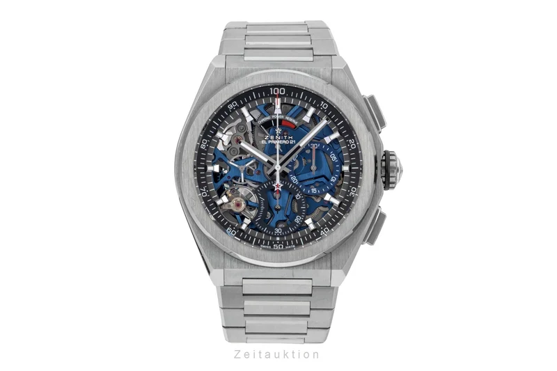 Zenith Defy chronograph titanium automatic men's watch 95.9002.9004/78.M9000 LP: 15100EUR [2605116]