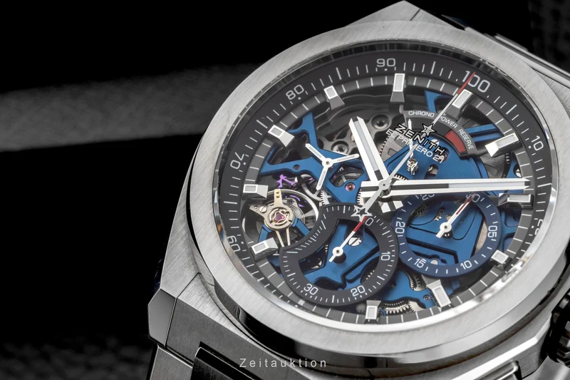 Zenith Defy chronograph titanium automatic men's watch 95.9002.9004/78.M9000 LP: 15100EUR [2605116]
