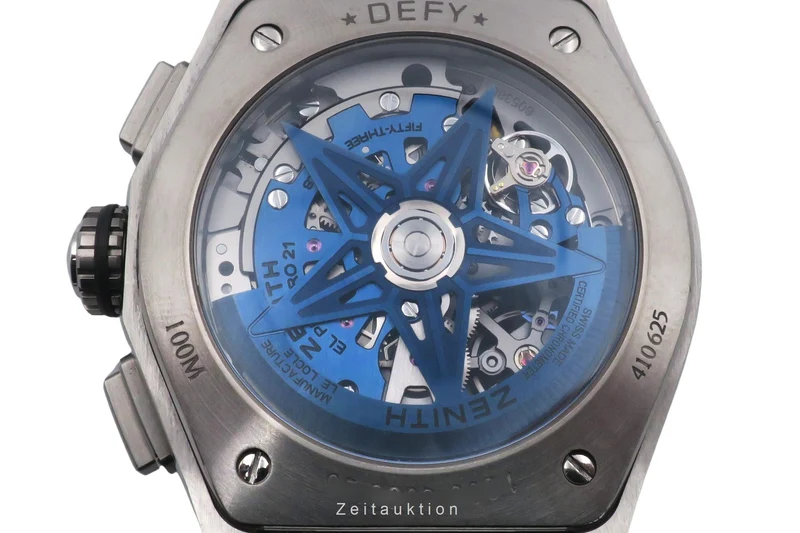 Zenith Defy chronograph titanium automatic men's watch 95.9002.9004/78.M9000 LP: 15100EUR [2605116]