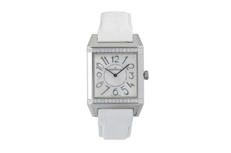 Jaeger LeCoultre Reverso steel quartz women's watch Q7038420 [2604843]