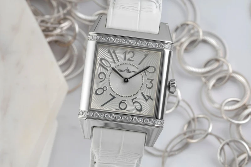 Jaeger LeCoultre Reverso steel quartz women's watch Q7038420 [2604843]