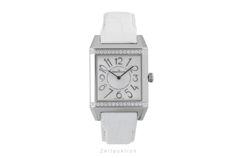 Jaeger LeCoultre Reverso steel quartz women's watch Q7038420 [2604843]