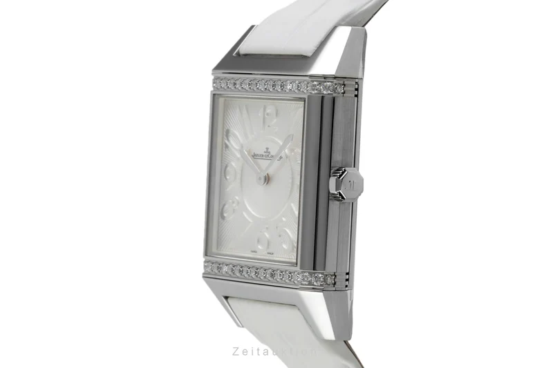 Jaeger LeCoultre Reverso steel quartz women's watch Q7038420 [2604843]