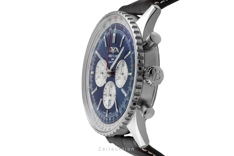 Breitling Navitimer 01 46 chronograph steel automatic men's watch AB0137 LP: 9500EUR [2604763]