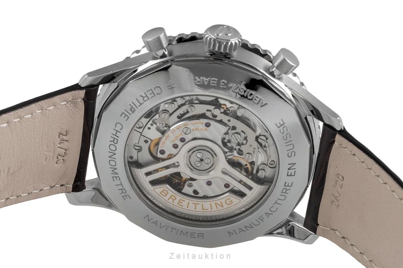 Breitling Navitimer 01 46 chronograph steel automatic men's watch AB0137 LP: 9500EUR [2604763]