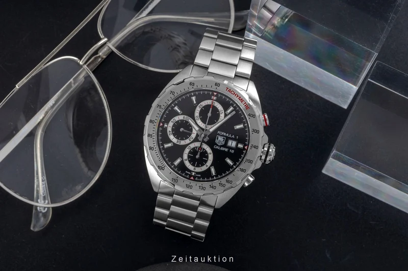 Tag Heuer Formula 1 chronograph steel automatic men's watch CAZ2010.BA0876 LP: 4550EUR [2605139]