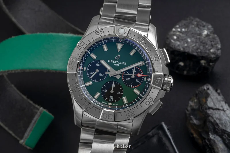 Breitling Avenger chronograph steel automatic men's watch AB0146101L1A1 LP: 7350EUR [2605409]