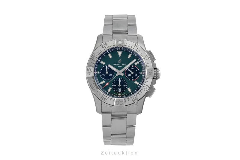 Breitling Avenger chronograph steel automatic men's watch AB0146101L1A1 LP: 7350EUR [2605409]
