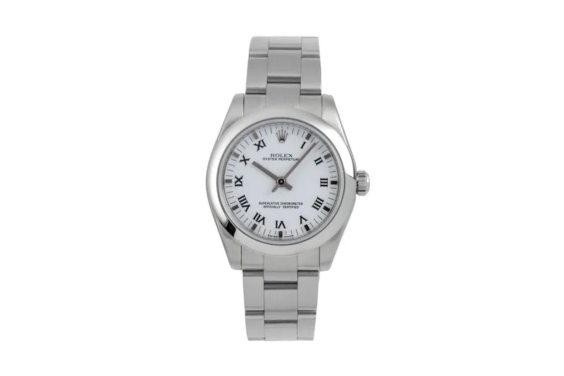 Rolex Oyster Perpetual steel automatic women's watch 177200 [2604617]