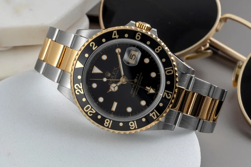 Rolex GMT-Master II steel / gold automatic men's watch 16713 [2605309]