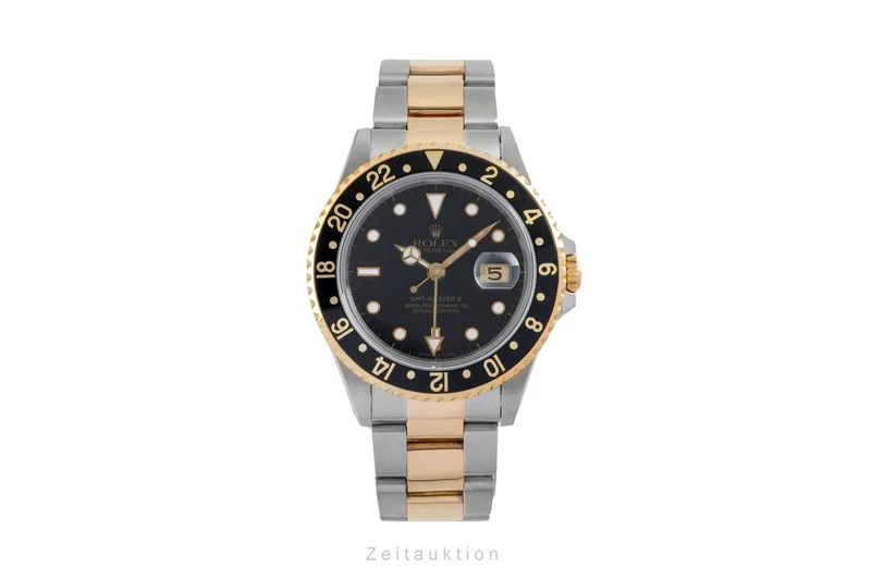 Rolex GMT-Master II steel / gold automatic men's watch 16713 [2605309]