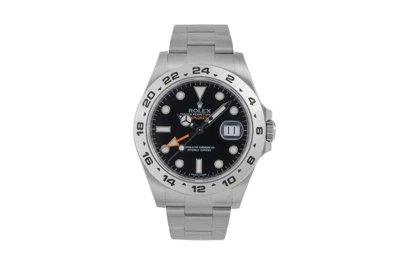 Rolex Explorer II steel automatic men's watch 216570 [2605491]