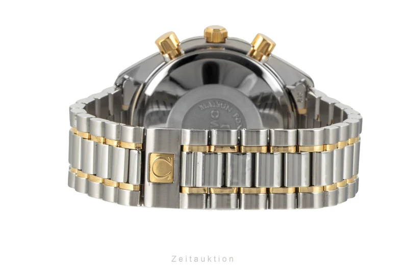 Omega Speedmaster Date chronograph steel / gold automatic men's watch 3730.20.00 175.0034 [2604882]