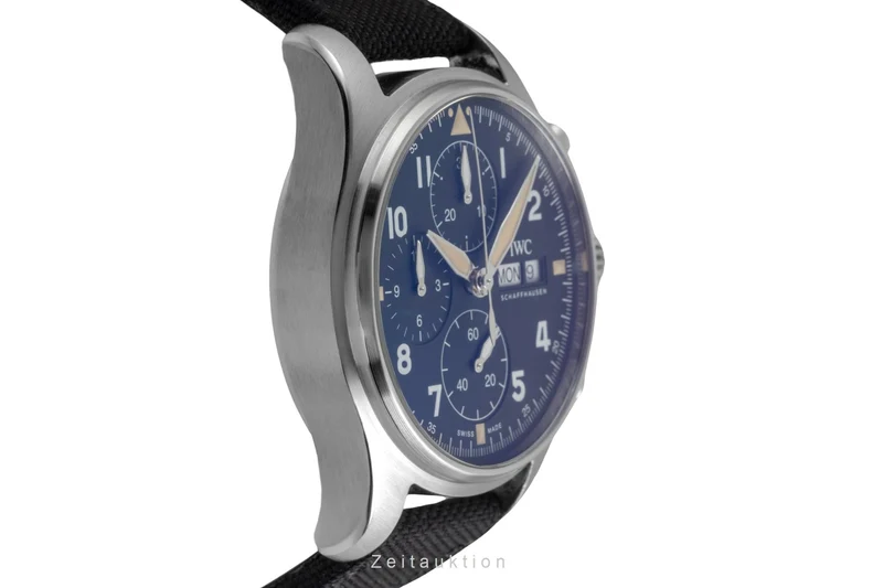 IWC Fliegerchronograph chronograph steel automatic men's watch IW387903 LP: 7900EUR [2605344]