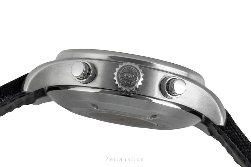 IWC Fliegerchronograph chronograph steel automatic men's watch IW387903 LP: 7900EUR [2605344]