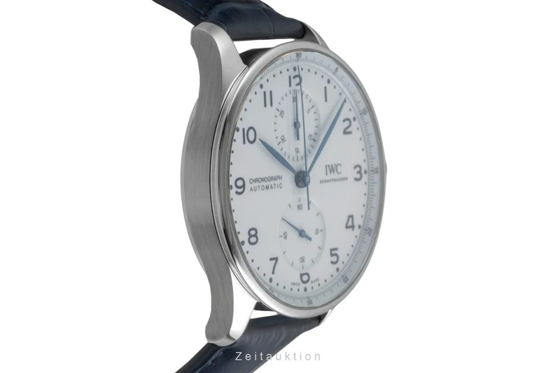 IWC Portugieser chronograph steel automatic men's watch IW371602 Limited [2605266]