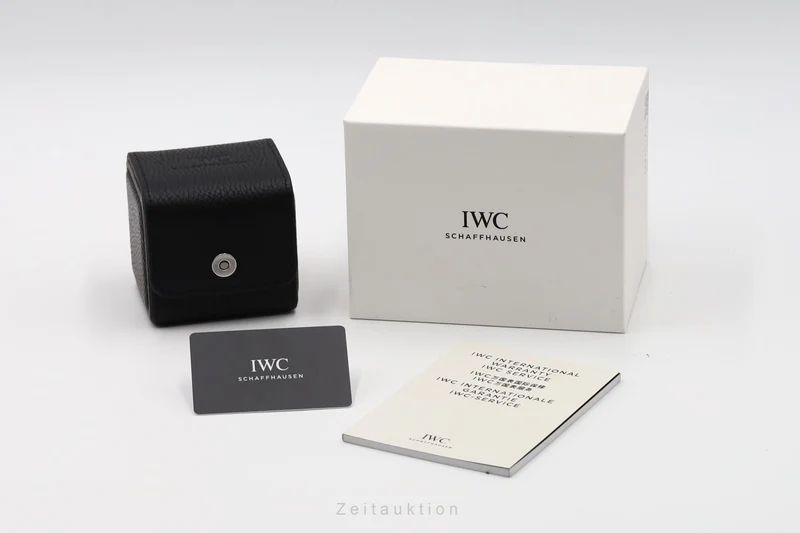IWC Portugieser chronograph steel automatic men's watch IW371602 Limited [2605266]