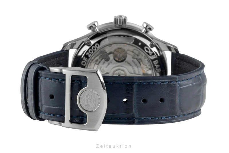 IWC Portugieser chronograph steel automatic men's watch IW371602 Limited [2605266]