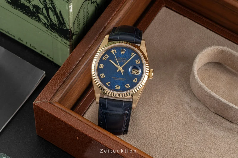 Rolex Datejust 18 ct gold automatic men's watch 16238 [2603974]